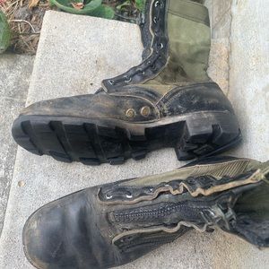 Vietnam jungle boots vintage 7 size